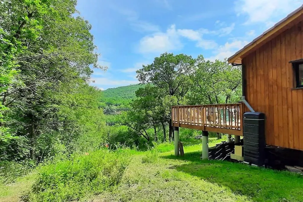 Maison Bois Avec Terrasse Sur Pilotis Cazals  France